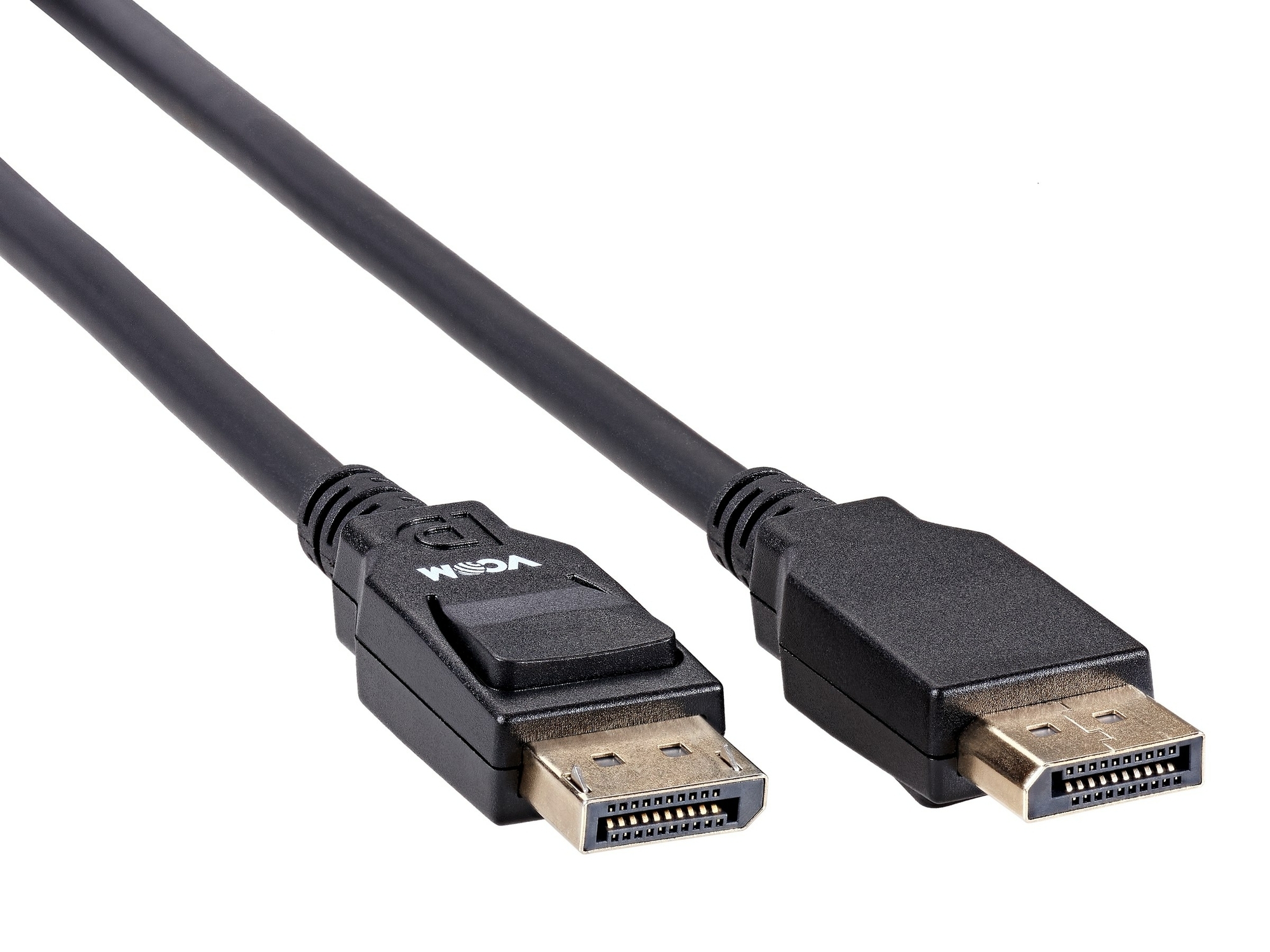 

Кабель DisplayPort(20M)-DisplayPort(20M) 4K/8K, v2.1/2.1, 1 м, черный VCOM CG651 (CG651-1.0), CG651