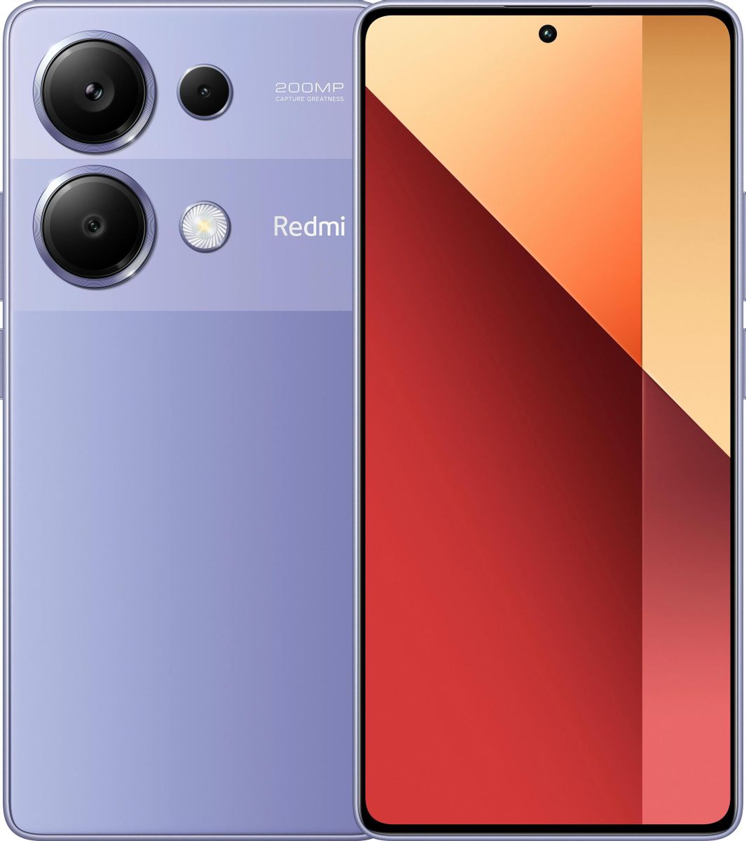 

Смартфон Xiaomi Redmi Note 13 Pro, 6.67" 2400x1080 AMOLED, MediaTek Helio G99 Ultra, 12Gb RAM, 512Gb, 3G/4G, NFC, Wi-Fi, BT, 3xCam, 2-Sim, 5000 мА⋅ч, USB Type-C, Android 13, фиолетовый (MZB0G7VRU), Redmi Note 13 Pro