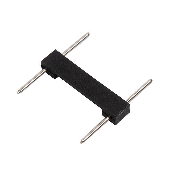 Коннектор ZeepDeep Flat Light CM-1 для шинопроводов, прямой, черный (946977)