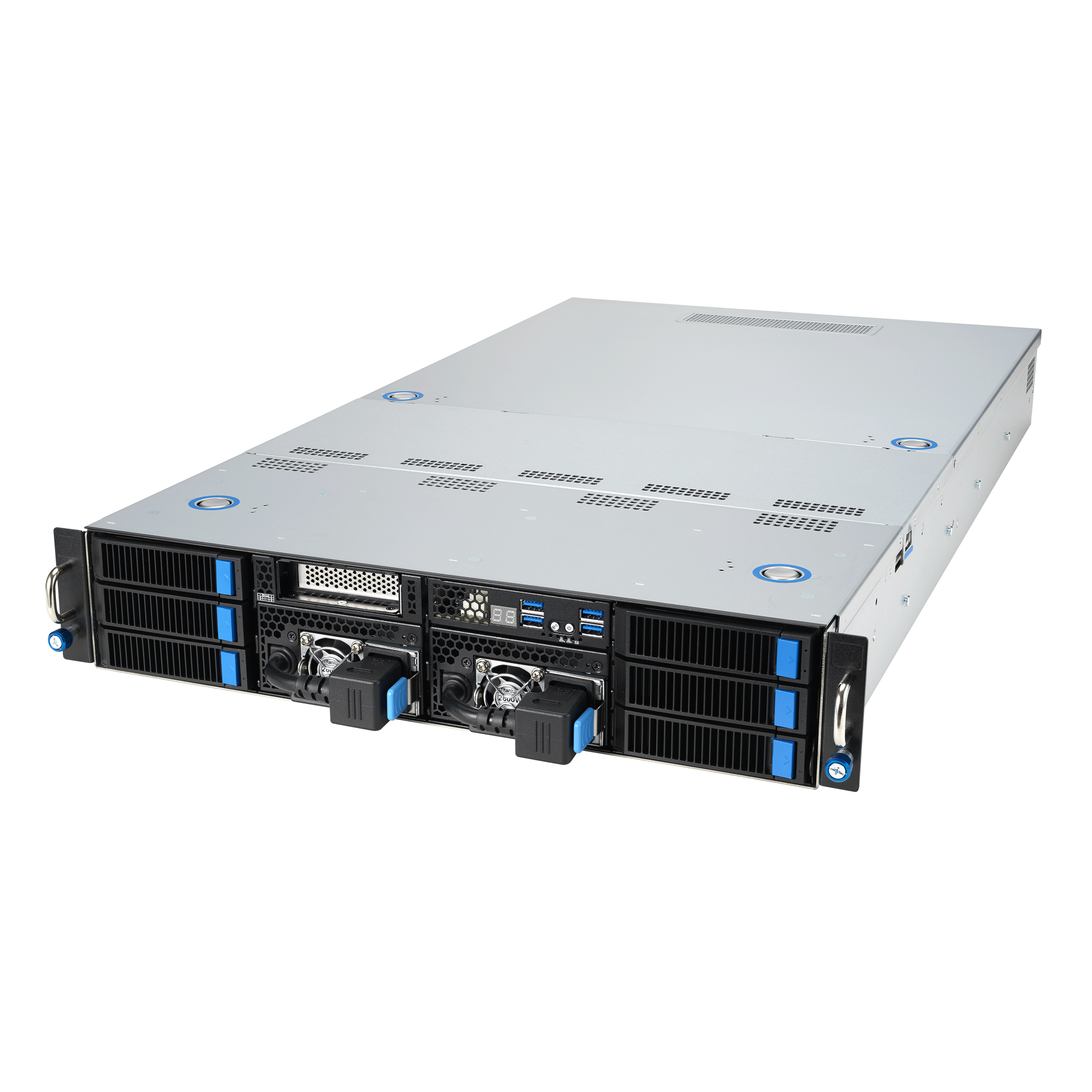 Серверная платформа ASUS ESC4000A-E12, 1xSP5, 12xDDR5, 6x2.5/3.5 HDD HS, Redundant 2x2600 Вт 2U (90SF02M1-M000W0)