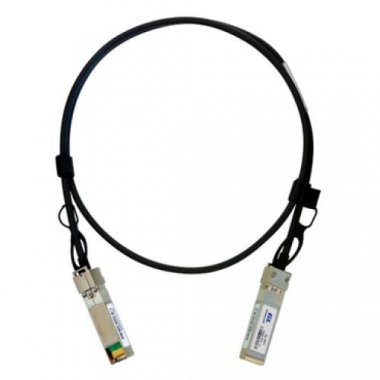 Кабель DAC Nikomax (Gigalink) GL-CC-QSFP100-010, QSFP28-QSFP28, 100 Гбит/с, 1 м, черный (GL-CC-QSFP100-010)