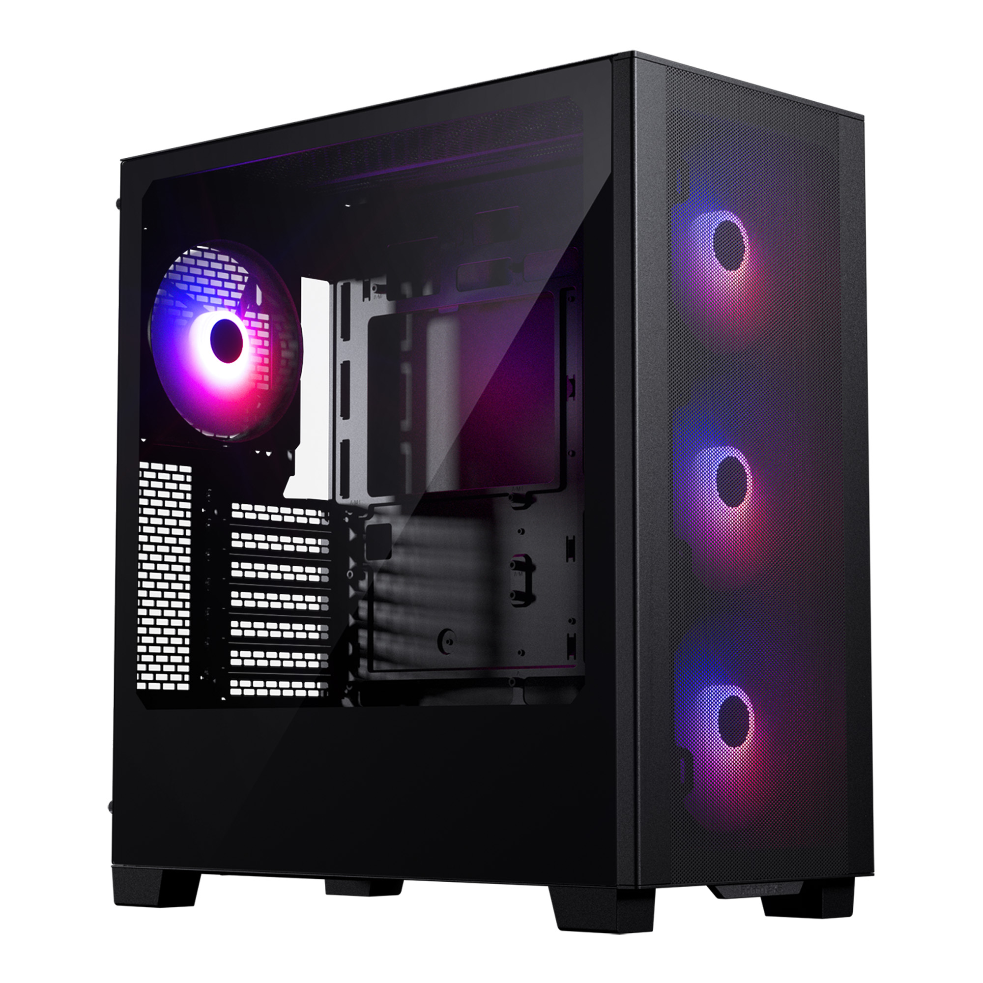 Корпус Phanteks 523 XT Pro Ultra, ATX, Midi-Tower, USB 3.0, RGB подсветка, черный, без БП (PH_XT523P1_DBK01R_RU)