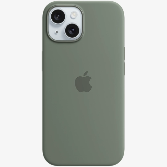 

Чехол-накладка Apple Silicone Case A3123 для смартфона Apple iPhone 15, силикон, зеленый (194253939481)