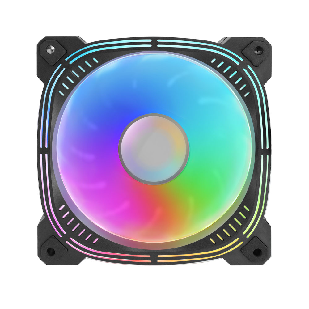 

Вентилятор Ginzzu 12AB6, 120 мм, 1000rpm, 24 дБ, 6-pin, 1шт, RGB (12AB6), 12AB6