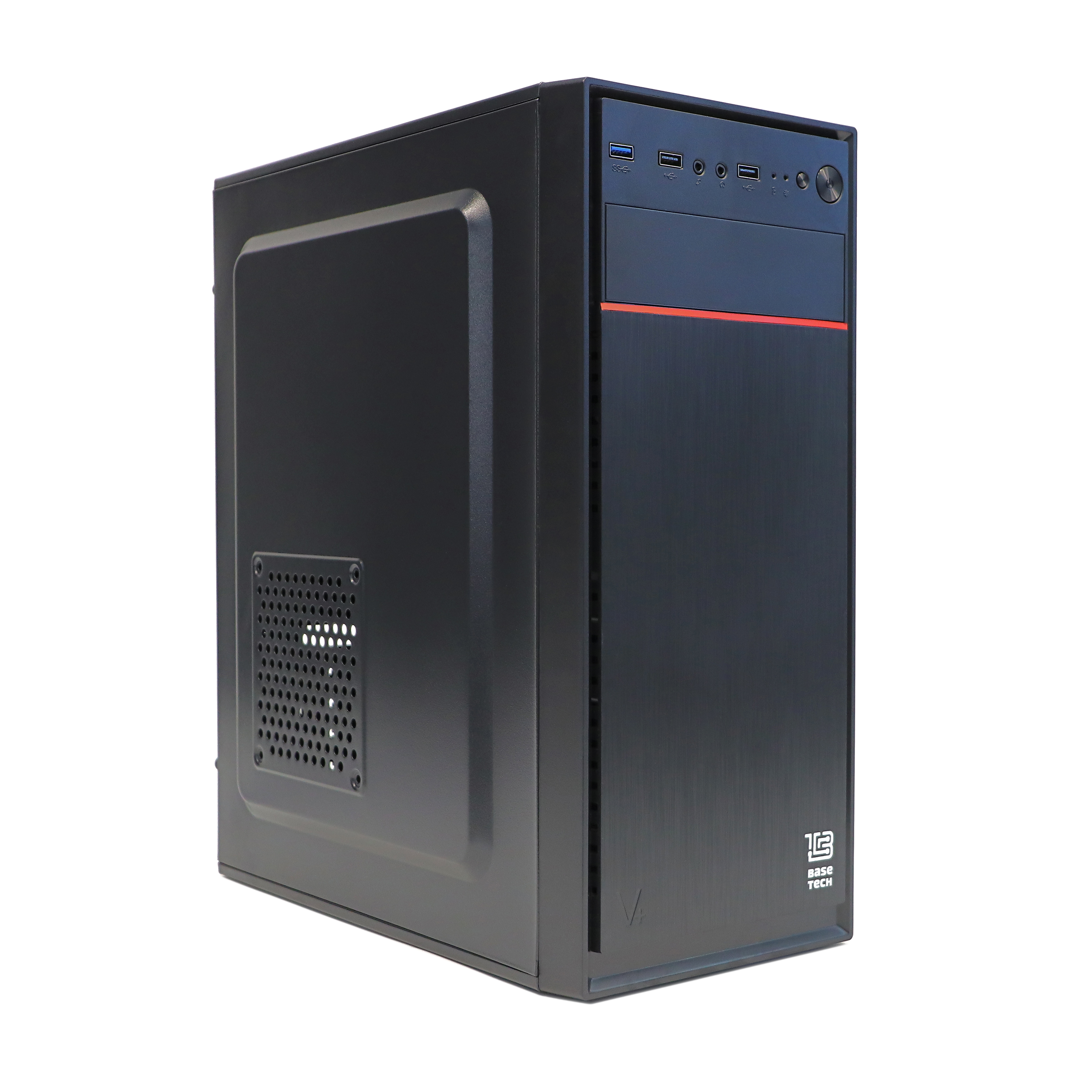 Корпус BaseTech M3405, ATX, Midi-Tower, USB 3.0, черный, 450 Вт (BT-M3405-450W-B)