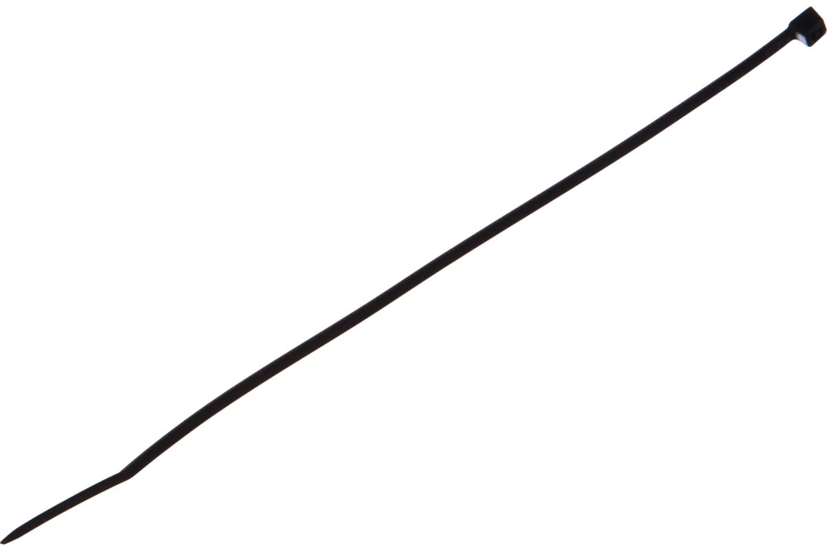 

Стяжка Ecoplast, 2.5 мм x 150 мм, 100 шт., черный (45150BL)