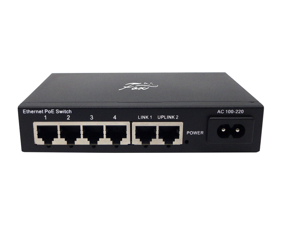 

Коммутатор FOX FX-POE4.2, кол-во портов: 4x100 Мбит/с, кол-во SFP/uplink: RJ-45 2x100 Мбит/с, PoE: 4x30 Вт (макс. 60 Вт) (FX-POE4.2), FX-POE4.2
