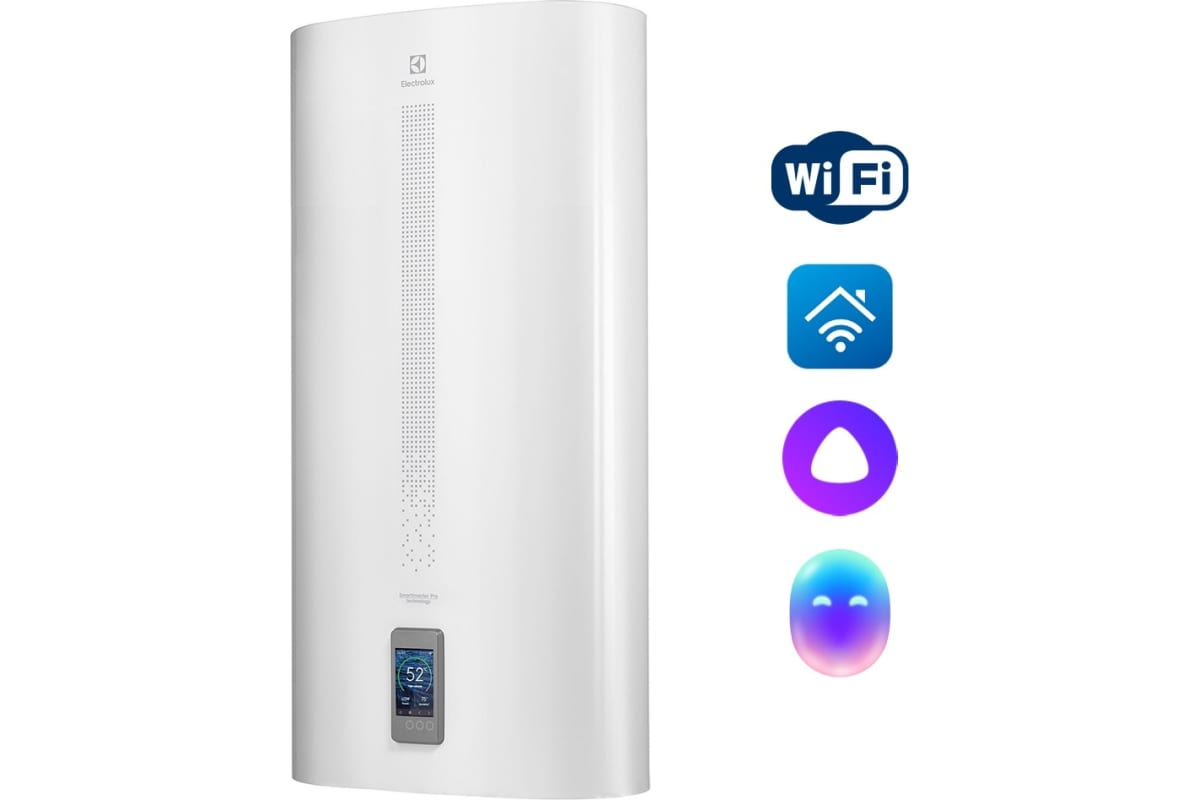 

Водонагреватель Electrolux Pro EWH 100 SmartInverter, электрический, 100 л, 2 кВт (НС-1351166), Белый, Pro EWH 100