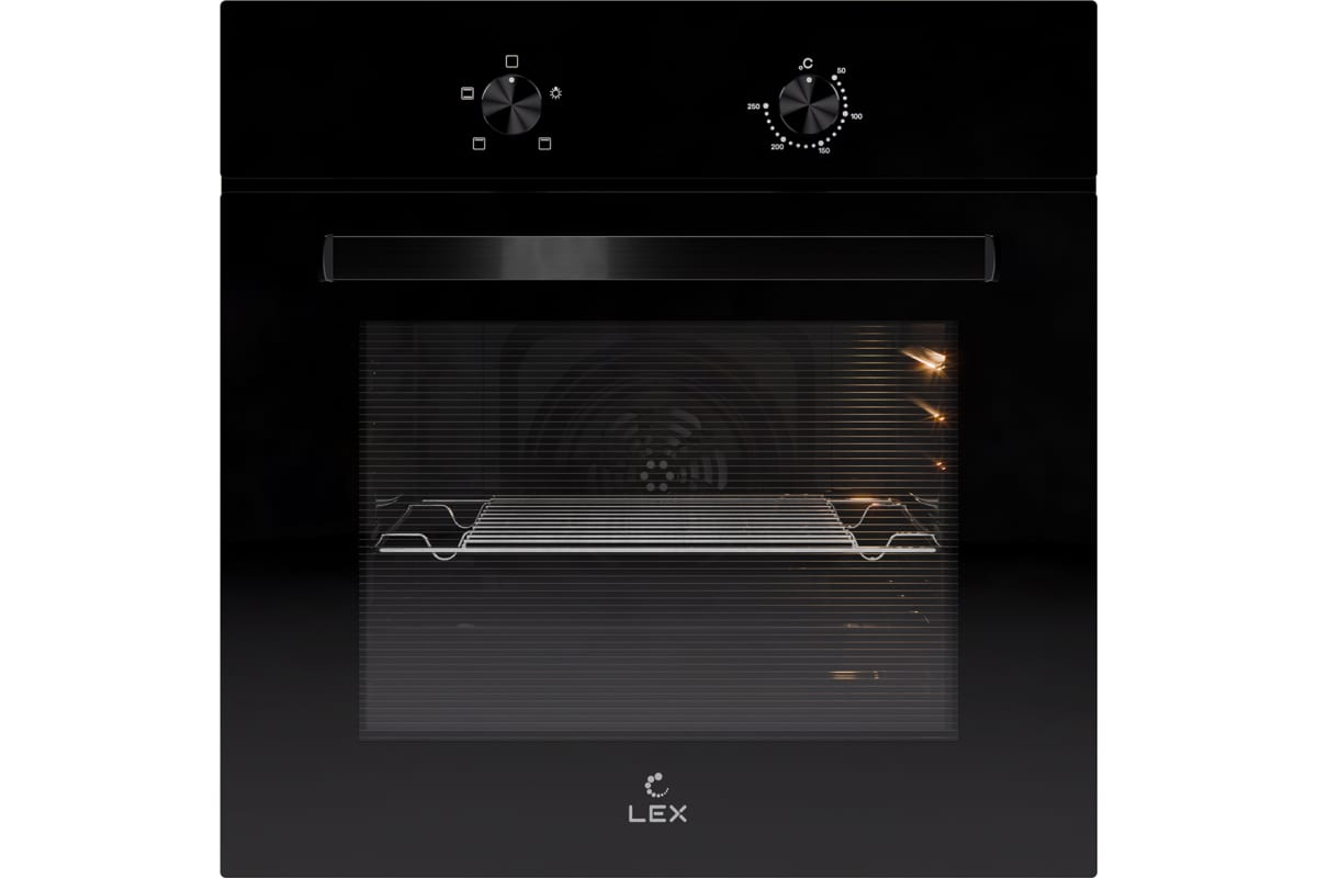 Духовой шкаф LEX EDM 040 BBL, черный