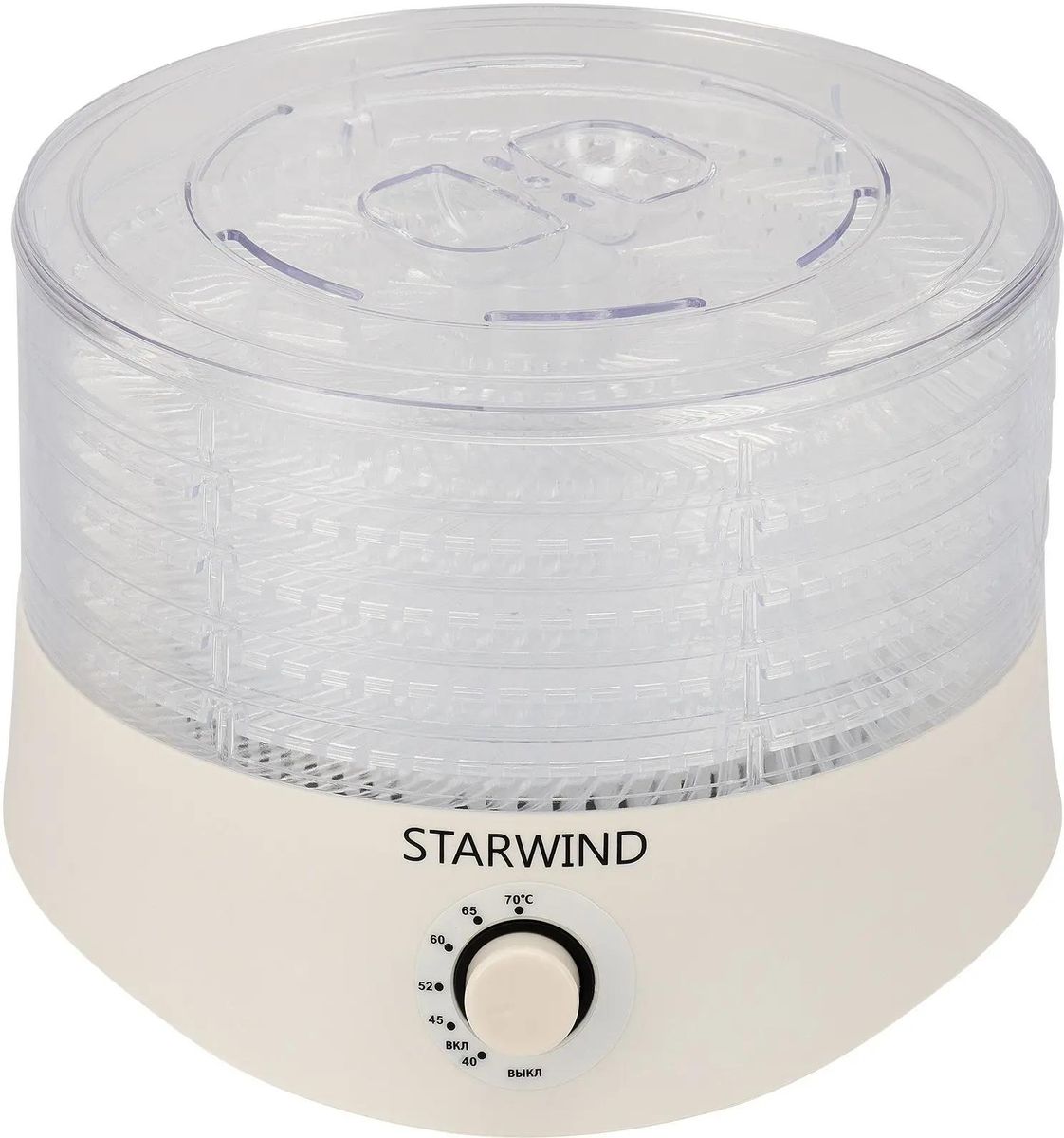 

Сушилка для овощей и фруктов STARWIND SFD5030 , 280 Вт, 35-70 °C, белый (SFD5030 ), SFD5030