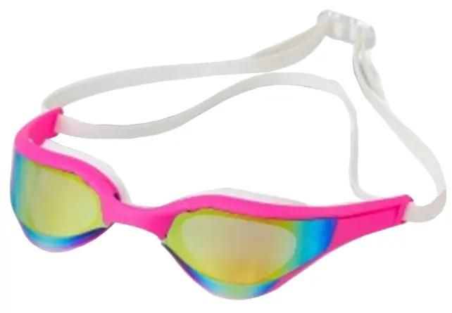 Очки для плавания ATEMI N605M, унисекс, взрослый, силикон/поликарбонат, розовый (N605M)