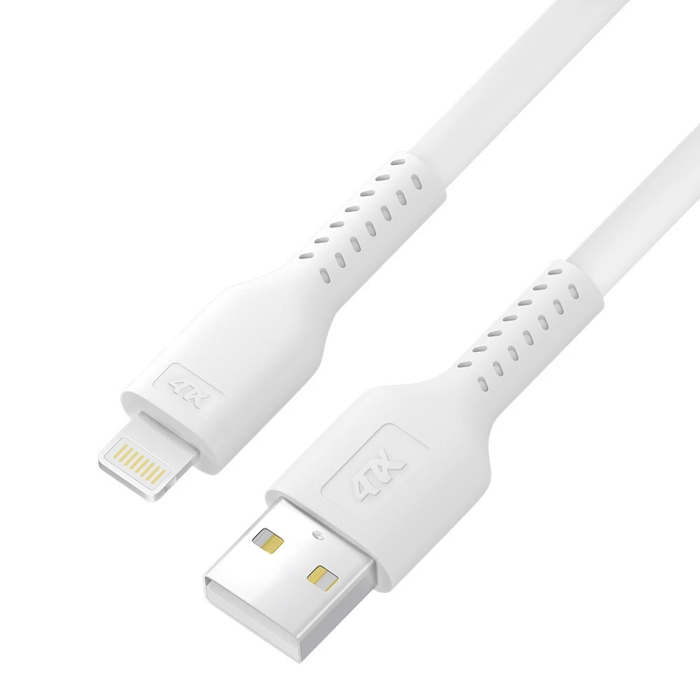 

Кабель USB-Lightning 8-pin, MFi, 1 м, белый, 4PH (4PH-R90072)