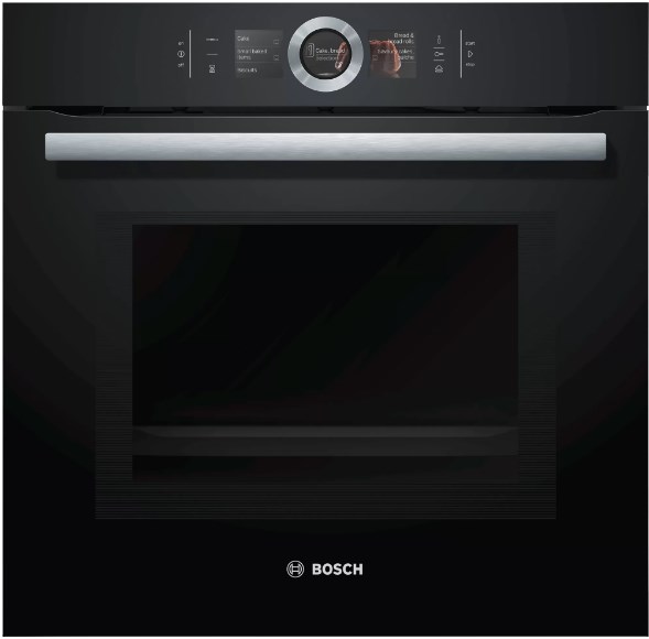 

Духовой шкаф электрический Bosch Serie 8 HNG6764B6, черный (HNG6764B6), HNG6764B6
