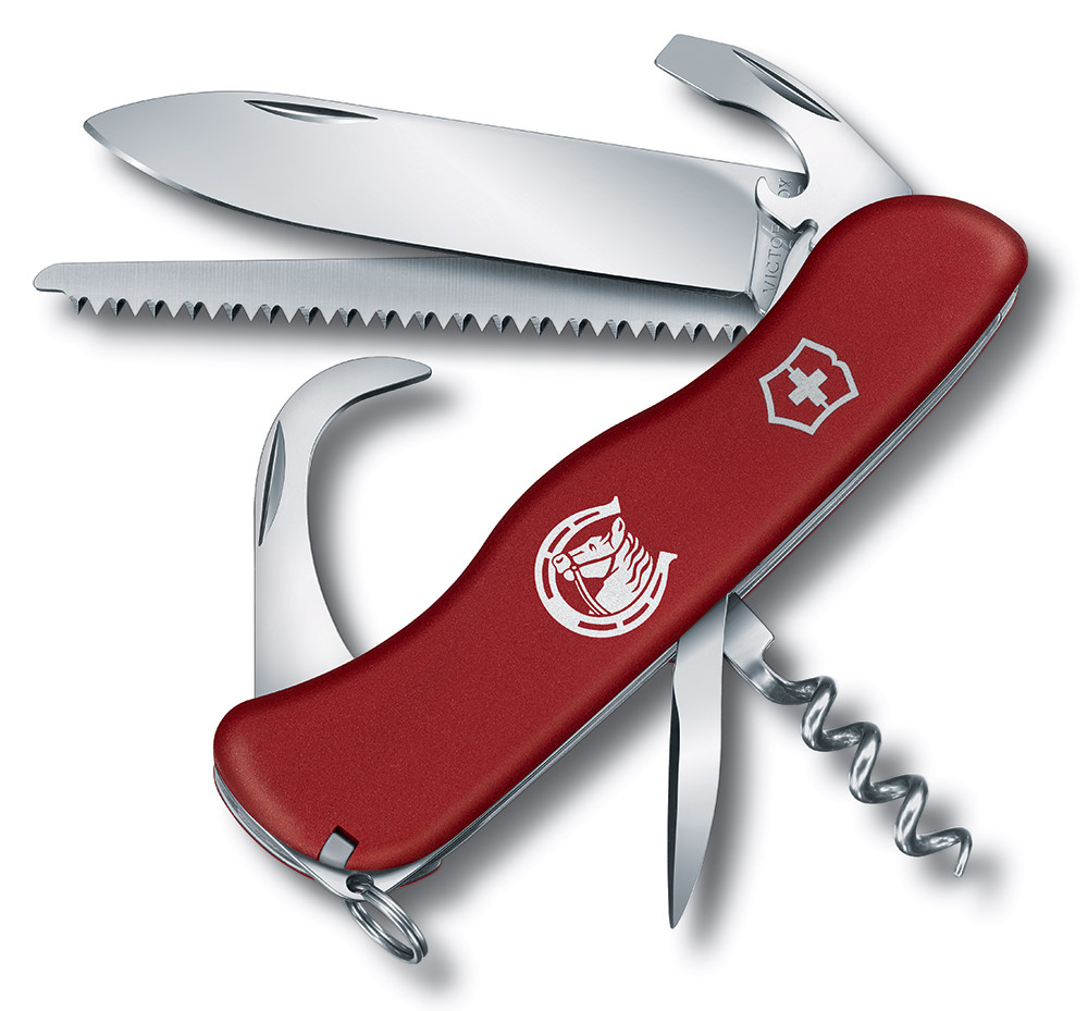 

Нож перочинный 12 в 1, красный, VICTORINOX EQUESTRIAN (0.8583), EQUESTRIAN