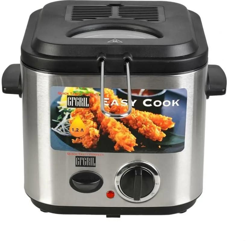 Фритюрница GFGril GFF-025 840 Вт, 1.2 л