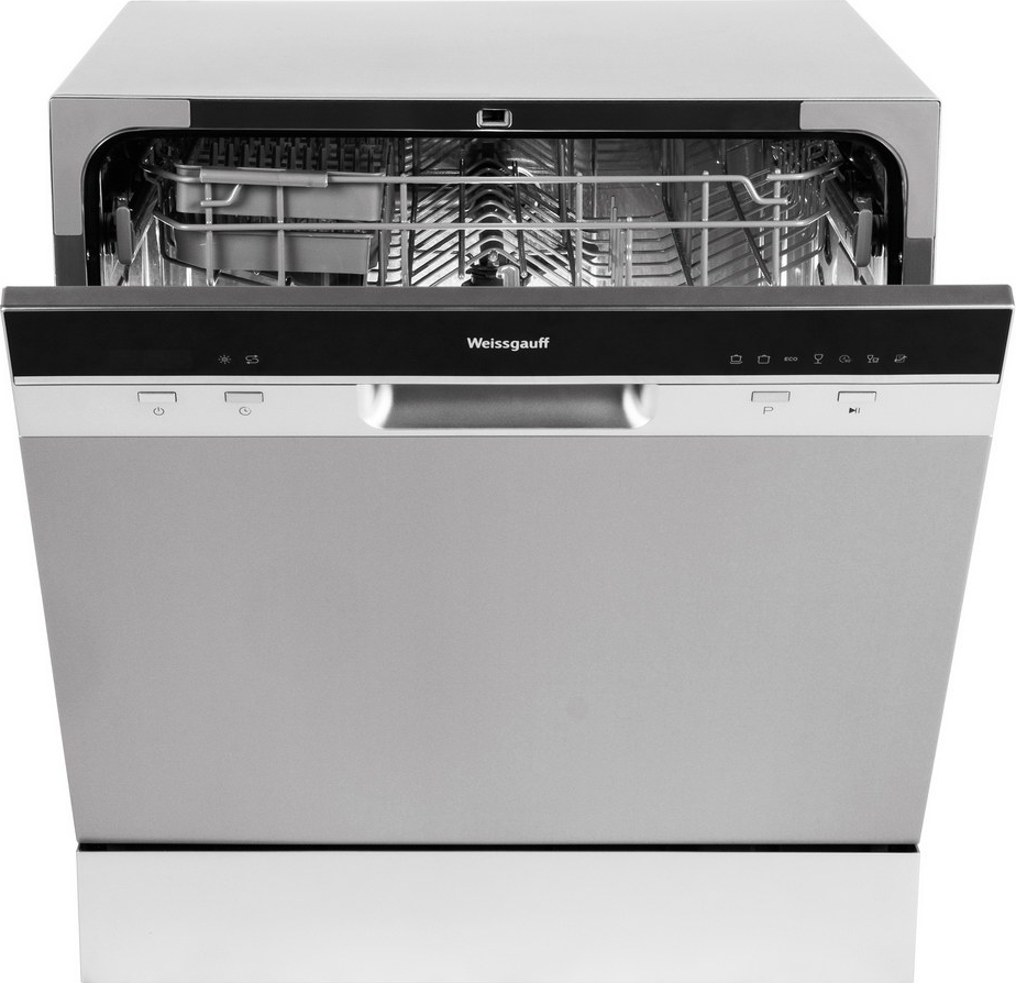

Посудомоечная машина компактная Weissgauff PREMIUM TDW 4006 S, серебристый (425988), TDW 4006 S