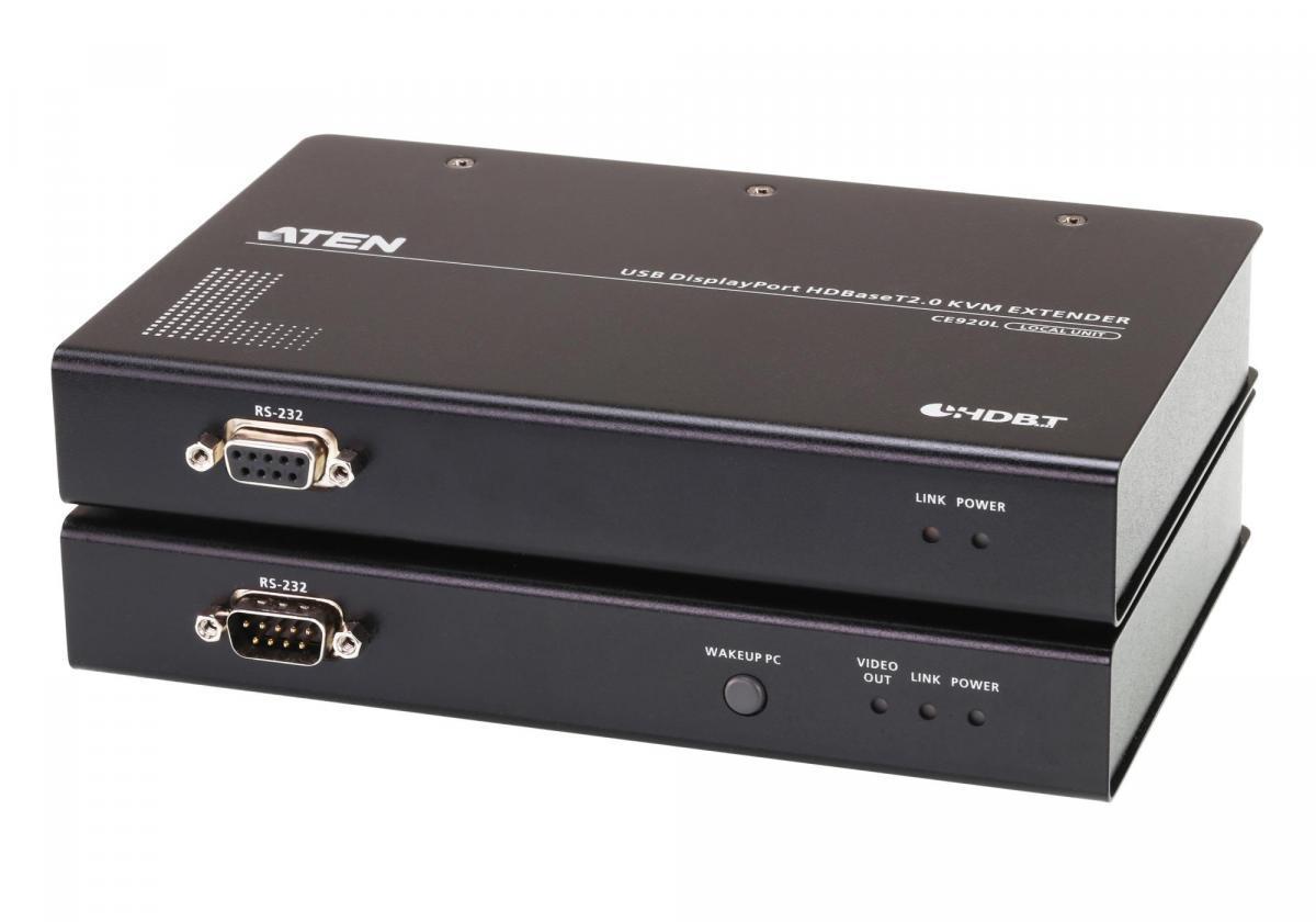 

KVM-удлинитель ATEN CE920-ATA-G, 1xDisplayPort-1xDisplayPort, 3840x2160, по витой паре до 100 м, HDBaseT 2.0, USB 2.0, Поддержка RS-232 (CE920-ATA-G), CE920-ATA-G