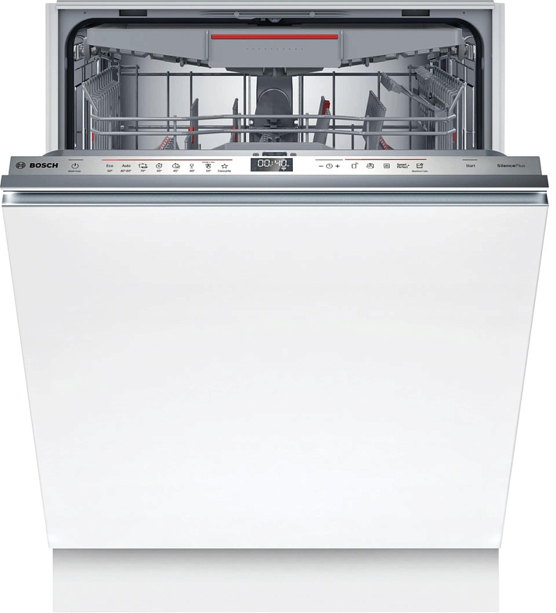 Посудомоечная машина встраиваемая Bosch SMV6ECX93E, нержавеющая сталь/
