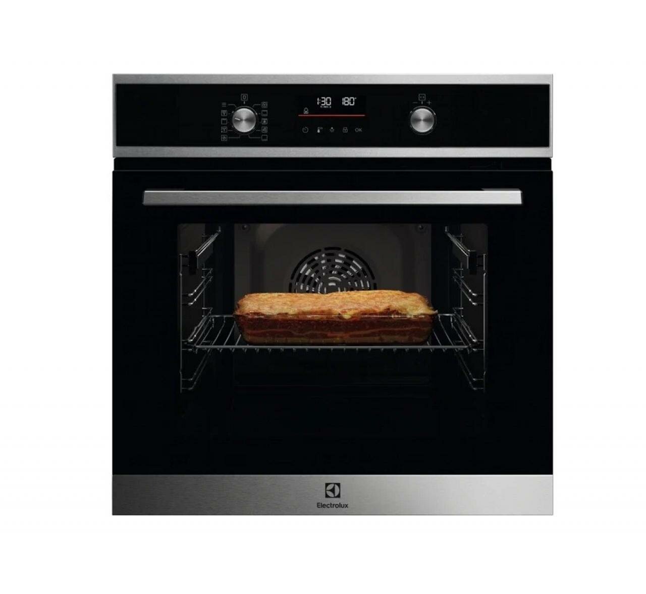 

Духовой шкаф электрический Electrolux EOF6P76BX, черный/серебристый (EOF6P76BX), EOF6P76BX