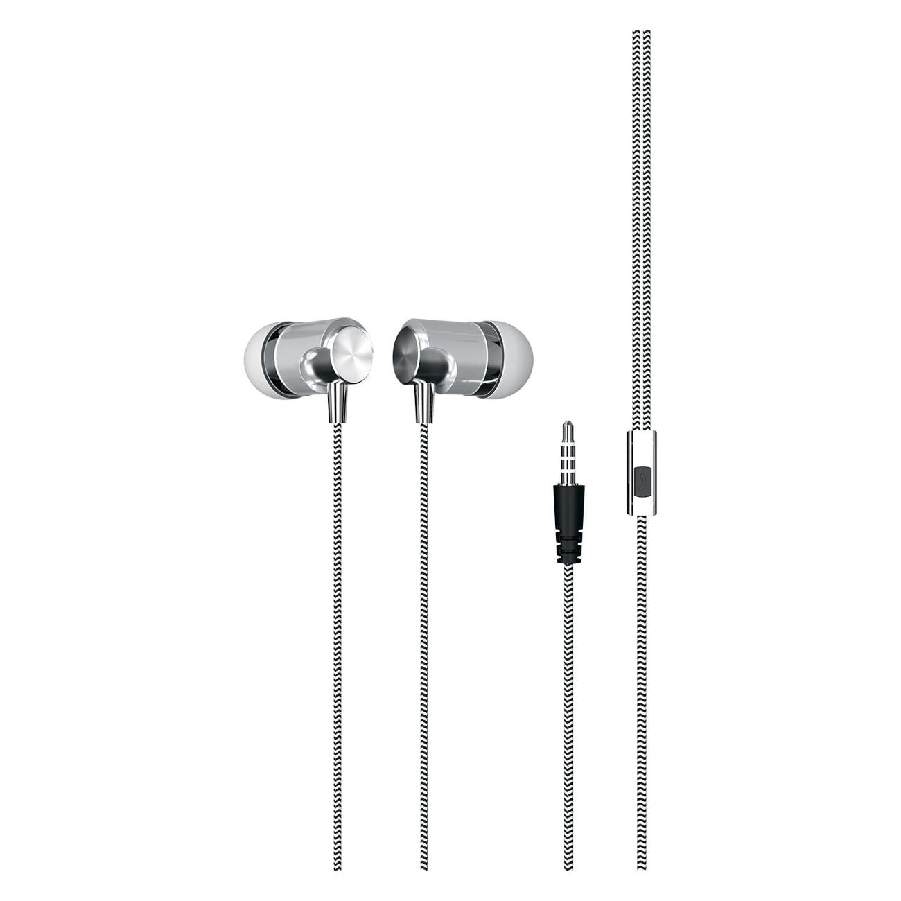 

Проводные наушники Red Line E04, Jack 3.5mm, серебристый (УТ000033862), E04