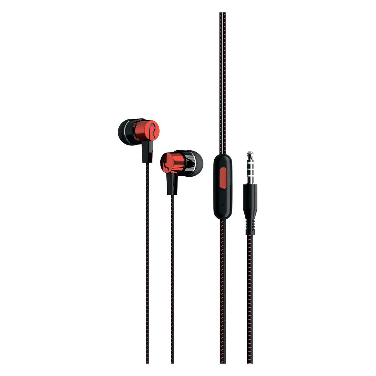 

Проводные наушники Red Line SP04, Jack 3.5mm, черный/красный (УТ000036695), SP04