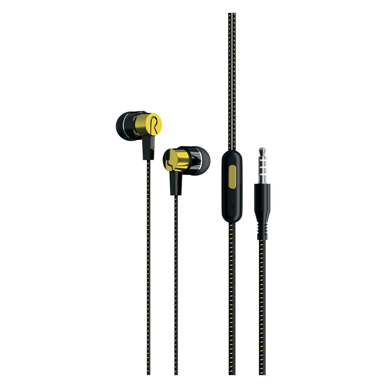 

Проводные наушники Red Line SP04, Jack 3.5mm, черный/золотистый (УТ000036694), SP04
