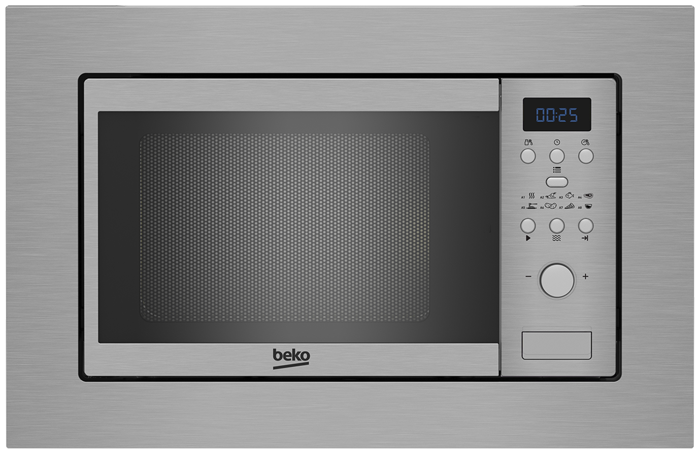 

Микроволновая печь встраиваемая BEKO 7L BMOB 17131 X 17 л, 700 Вт, гриль, серебристый (9202593200), 7L BMOB 17131 X