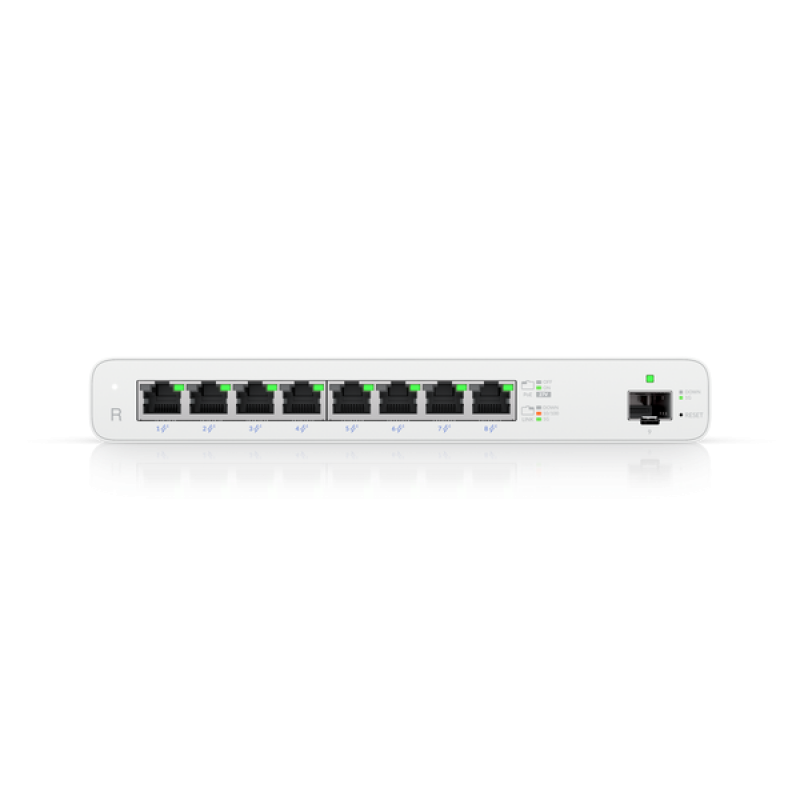 

Маршрутизатор Ubiquiti UISP Router 2, LAN: 8x1 Гбит/с, WAN 1x1 Гбит/с, кол-во SFP/uplink: SFP 1x1 Гбит/с (UISP-R), UISP Router 2