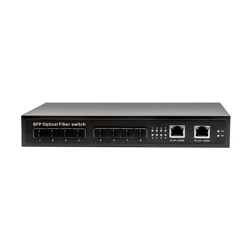 Коммутатор NST NS-SW-8GX2G, кол-во портов: SFP 8x1, кол-во SFP/uplink: RJ-45 2x1 Гбит/с (NS-SW-8GX2G)