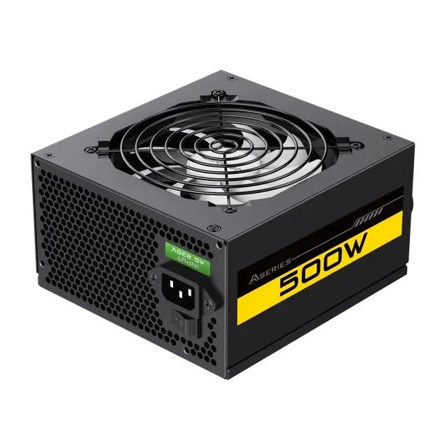 

Блок питания 500 Вт ATX Zircon AA-500, 120 мм, 80 Plus, Retail (AA-500), AA-500