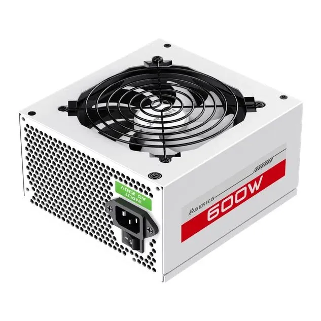 

Блок питания 600 Вт ATX Zircon AA-600 White, 120 мм, 80 Plus, Retail (AA-600 White), AA-600 White