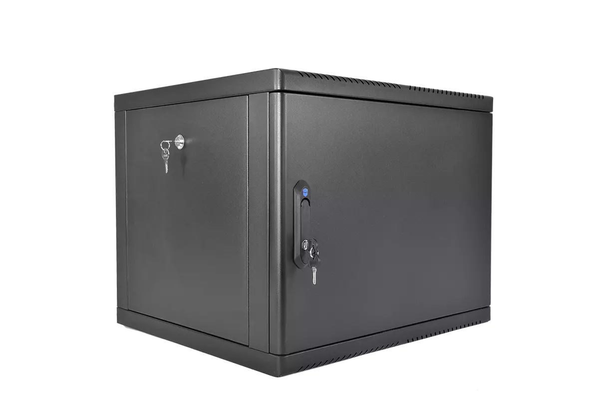 Шкаф ЦМО ШРН-М-9.500.1-9005 9U, 600x520 мм (ШРН-М-9.500.1-9005)