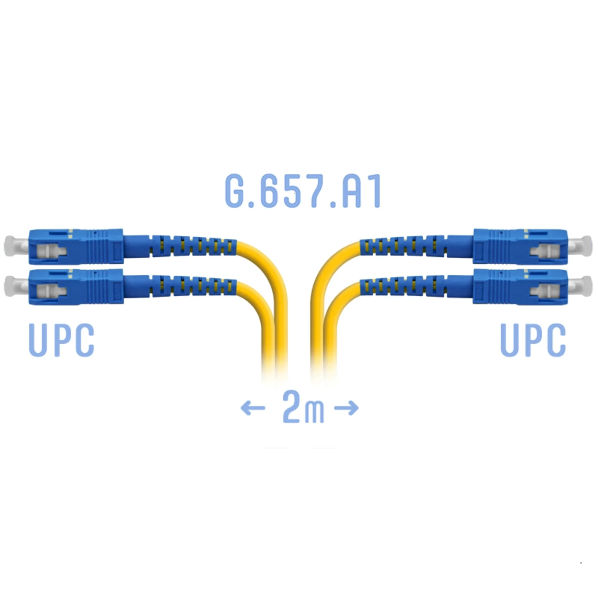 

Патч-корд оптический SNR SNR-PC-SC/UPC-DPX-A-2m, SC/UPC-SC/UPC, одномодовый, 9/125, G.657.A1, двойной, 2 м, LSZH, желтый (SNR-PC-SC/UPC-DPX-A-2m), SNR-PC-SC/UPC-DPX-A-2m
