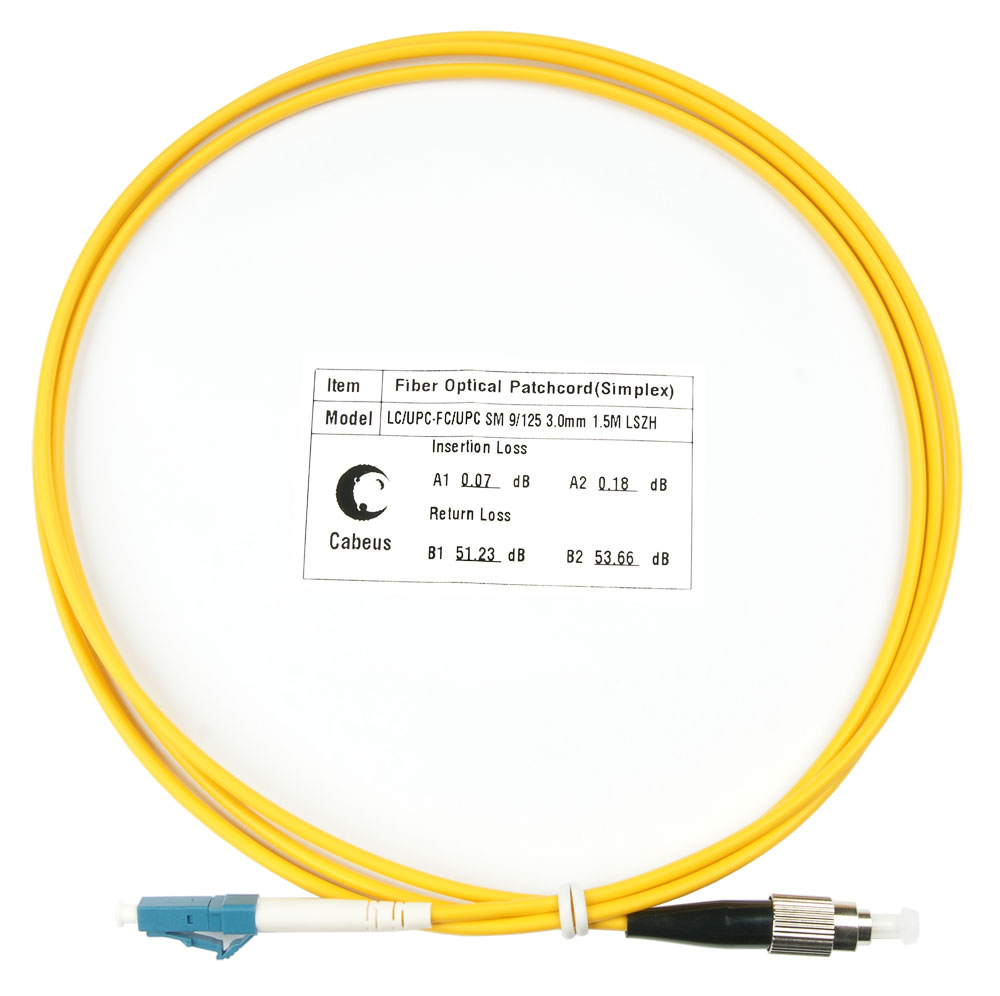 

Патч-корд оптический Cabeus FOP(s)-9-LC-FC-1,5m, LC/UPC-FC/UPC, одномодовый, 9/125, OS2, одинарный, 1.5 м, LSZH, желтый (FOP(s)-9-LC-FC-1,5m), FOP(s)-9-LC-FC-1,5m