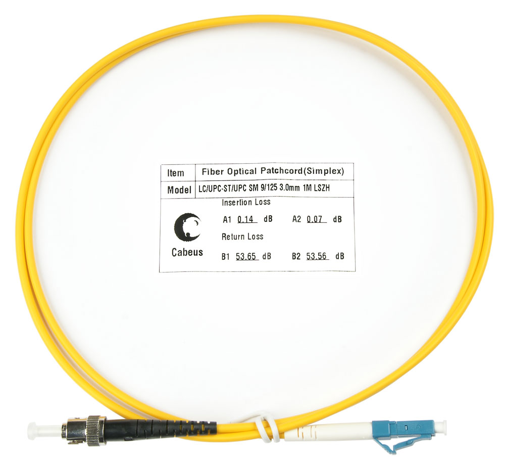 

Патч-корд оптический Cabeus FOP(s)-9-LC-ST-1,5m, LC/UPC-ST/UPC, одномодовый, 9/125, OS2, одинарный, 1.5 м, LSZH, желтый (FOP(s)-9-LC-ST-1,5m), FOP(s)-9-LC-ST-1,5m