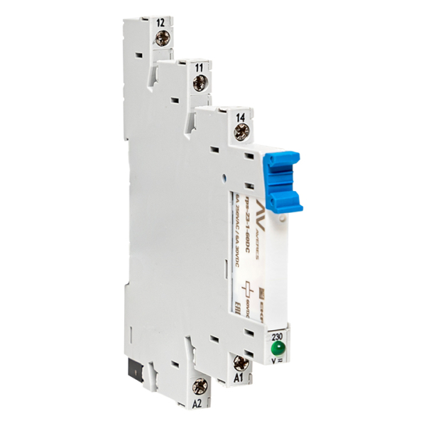 

Реле промежуточное EKF Averes РП slim 23/1, 6А, 230В (rps-23-1-60-rms230AC), РП slim 23/1