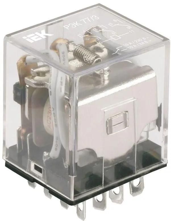 

Реле промежуточное EKF РЭК77/3(LY3), 10А, 220В (RRP10-3-10-220A), РЭК77/3(LY3)