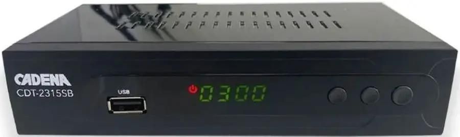 Приставка для цифрового ТВ Cadena CDT-2315SB (046/91/00055677)