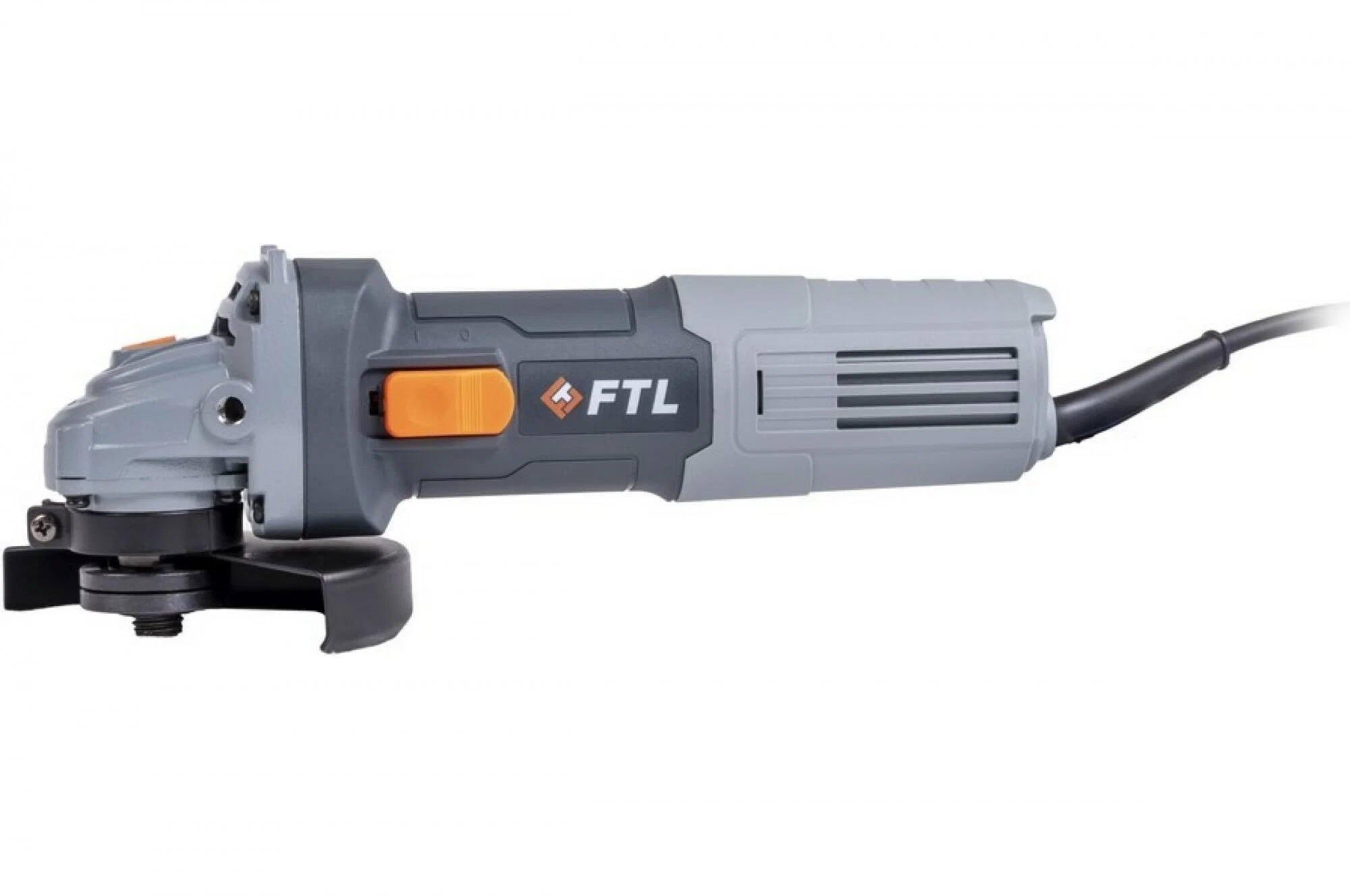 

УШМ (болгарка) FTL AG 125 E, сетевая, 1 кВт, 12.5 см, 11000 об/мин, регулировка частоты вращения, 2 кг (7073), AG 125 E