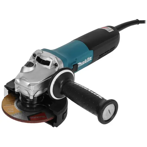 

УШМ (болгарка) Makita GA5092X01, сетевая, 1.9 кВт, 12.5 см, 11500 об/мин, 3 кг (GA5092X01), GA5092X01