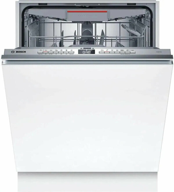 Посудомоечная машина встраиваемая полноразмерная Bosch SMV4HVX00E, белый (SMV4HVX00E)
