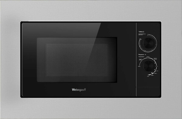 

Микроволновая печь встраиваемая Weissgauff 431801 BUILT-IN HMT-2015 20 л, 700 Вт, гриль, серебристый (BUILT-IN HMT-2015), BUILT-IN HMT-2015