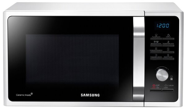 Микроволновая печь Samsung MS23F301TQW / BW 23 л, 800 Вт