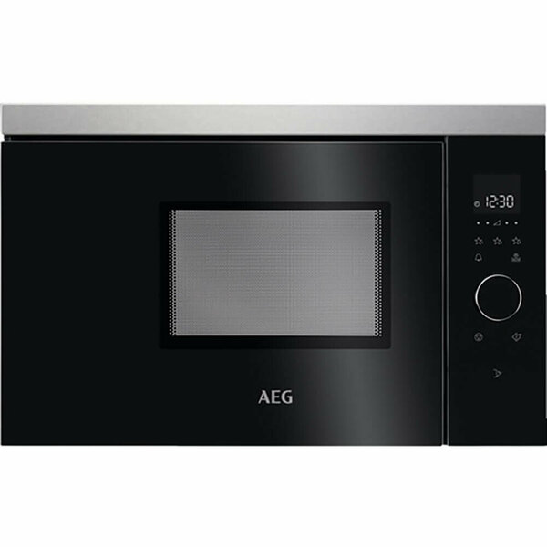 

Микроволновая печь встраиваемая AEG MBB1756SEM 17 л, 800 Вт, гриль, черный/серебристый (MBB1756SEM), MBB1756SEM