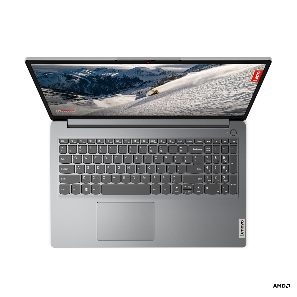 

Ноутбук Lenovo IdeaPad 1 15AMN7 15.6" 1920x1080, AMD Ryzen 3 7320U 2.4 ГГц, 8Gb RAM, 256Gb SSD, W11, серый (82VG00MRUE), 15AMN7