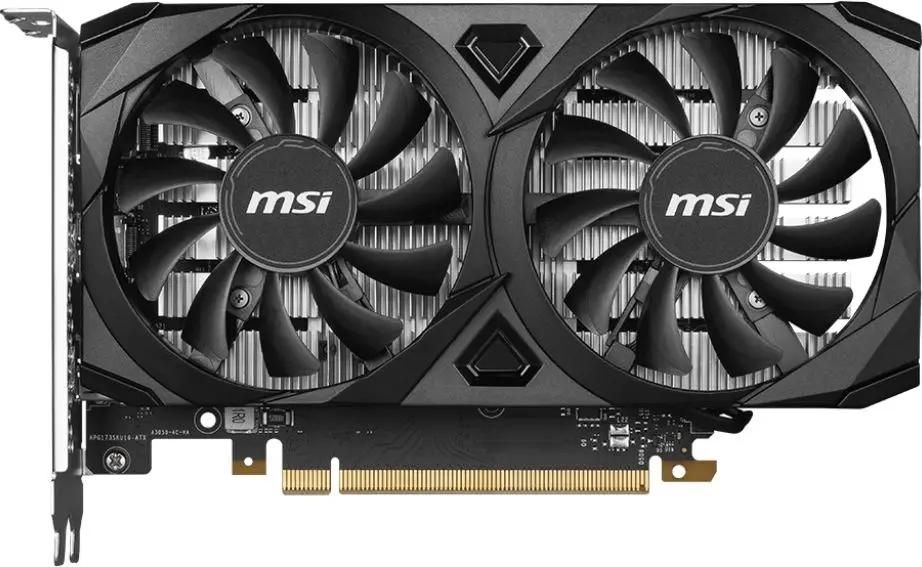 Видеокарта MSI NVIDIA GeForce RTX 3050 VENTUS 2X 6G OC, 6Gb DDR6, 128 бит, PCI-E, HDMI, 3DP, Retail (VENTUS 2X 6G OC)