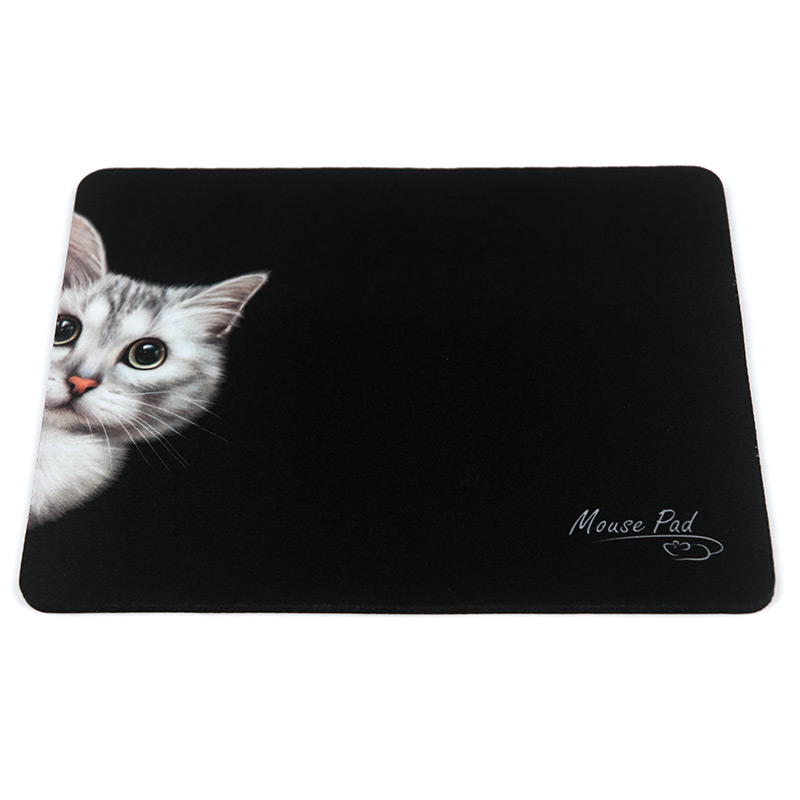 

Коврик для мыши Dialog Cat, 220x180x4мм, черный/принт (PM-H15), Cat