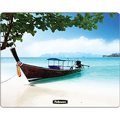 

Коврик для мыши Fellowes Natural Collection, 239x189x1mm, ПЛЯЖ (FS-58748), Принт, пляж