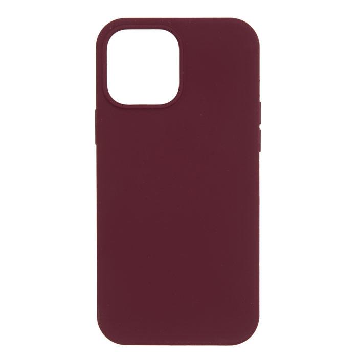 Чехол-накладка UNBROKE Liquid Silicone Case для смартфона Apple iPhone 13 Pro Max, винный (1019191)