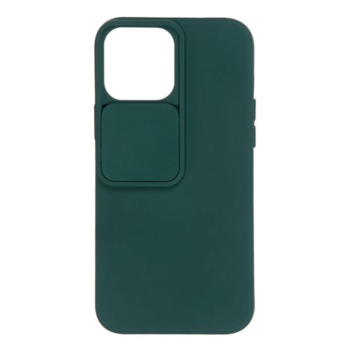Чехол-накладка UNBROKE Soft Case With Camera Slider для смартфона Apple iPhone 13 Pro Max, зеленый (1019198)